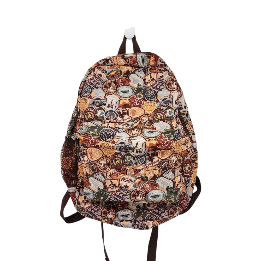 Disney Parks Kid's Lightweight Disney Themed Print Back Pack - OS